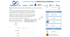 Desktop Screenshot of epreuves.concoursavenir.net